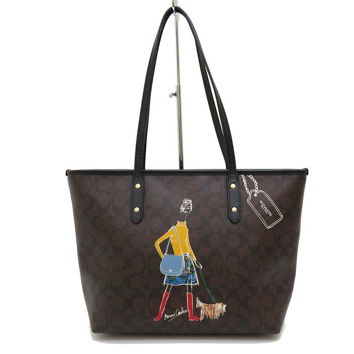 COACH COACH/コーチ F57542 シグネチャー ボニーカシン トートバッグ  
