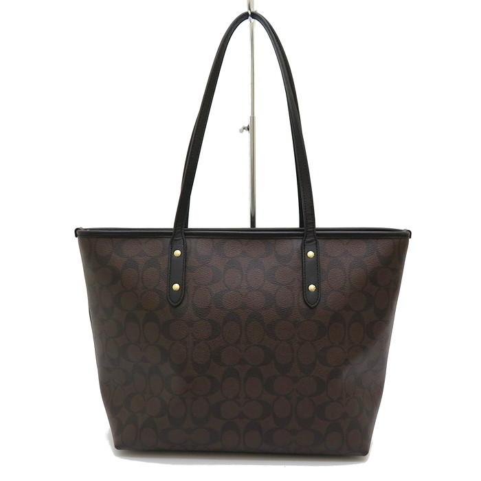 COACH（コーチ） F57542 シグネチャー ボニーカシン トートバッグ PVC 