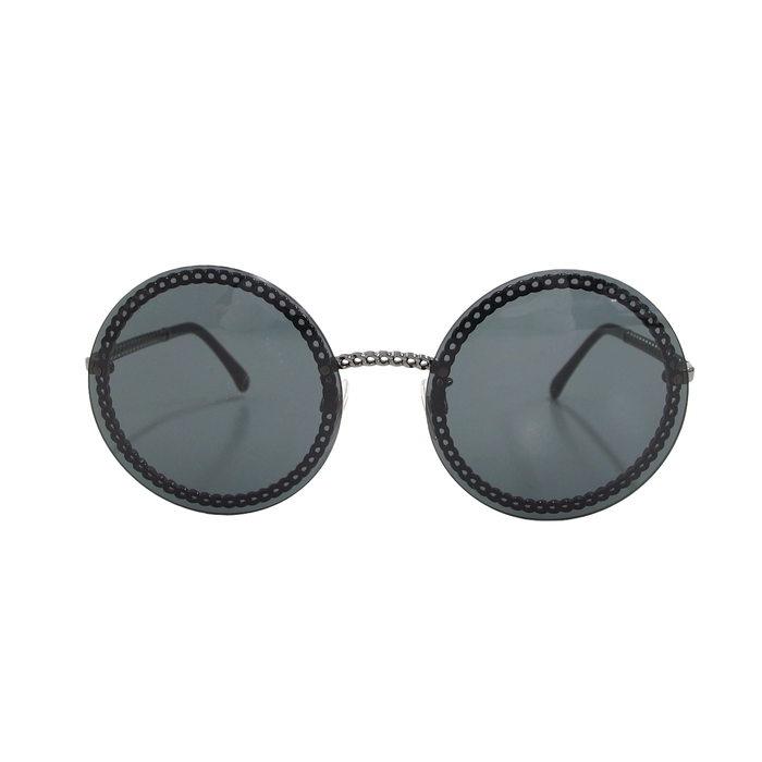 CHANEL CHANEL/シャネル DC0511512 チェーン風フレーム 丸型 CHANEL CHANEL/シャネル DC0511512 チェーン風フレーム 丸型