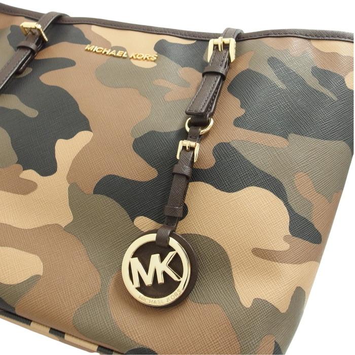 MICHAEL KORS（マイケルコース） トートバッグ PVC/レザー カモフラ