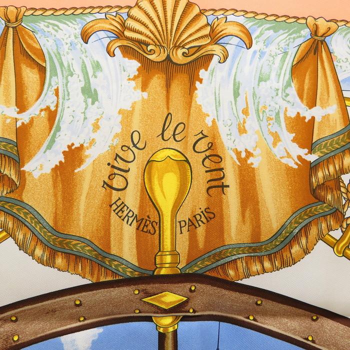 HERMES HERMES/エルメス カレ90 「Vive le ven 風よ吹け」 舵 HERMES HERMES/エルメス カレ90 「Vive le ven 風よ吹け」 舵