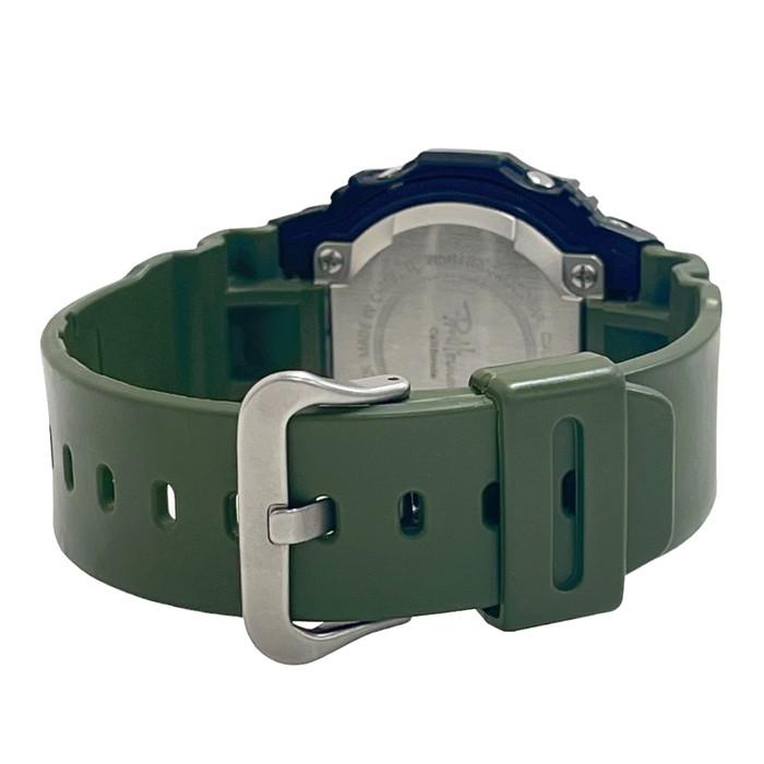 G-SHOCK GLX-5600 ロンハーマンコラボ 腕時計 ステンレススチール/樹脂系 クオーツ ブラック×グリーン ユニセックス｜mako78｜06