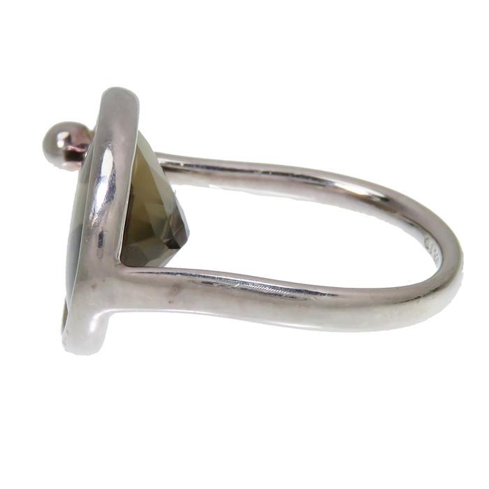 14号Georg Jensen/ジョージジェンセン スモーキークォーツ リング