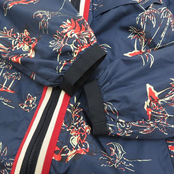 MONCLER（モンクレール） C10914163205 フード 総柄 ナイロン 