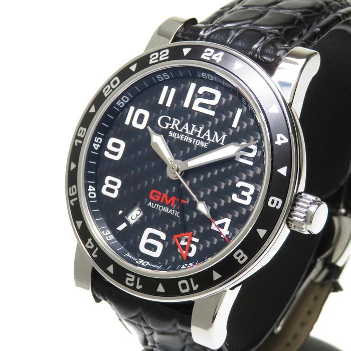 グラハム 腕時計 シルバーストーンタイムゾーン GMT  2TZA GRAHAM（グラハム） 2TZAS.B02A シルバーストーンタイムゾーン GMT