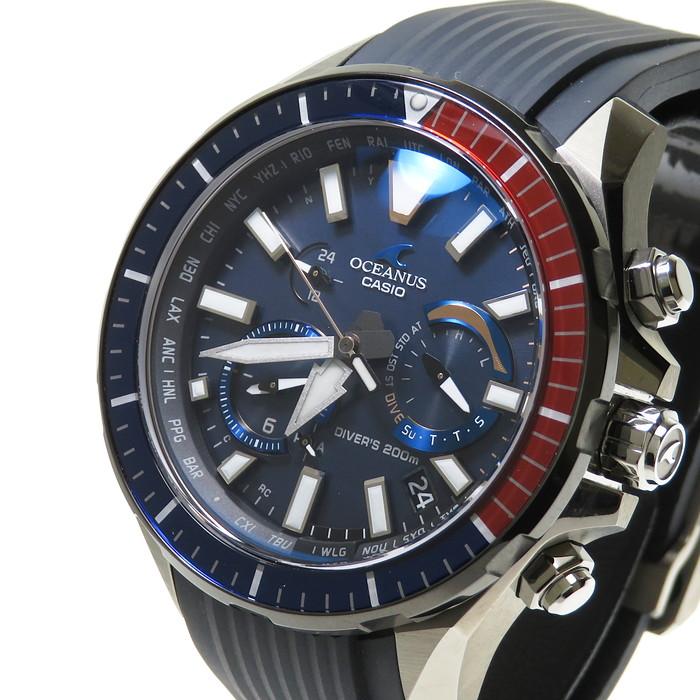 CASIO オシアナス カシャロ OCW-P2000 ソーラー電波 CASIO CASIO/カシオ OCW-P2000 オシアナス カシャロ 45mm 腕時計