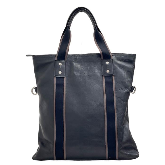 COACH（コーチ） F70558 ヘリテージウェブ トートバッグ レザー 黒