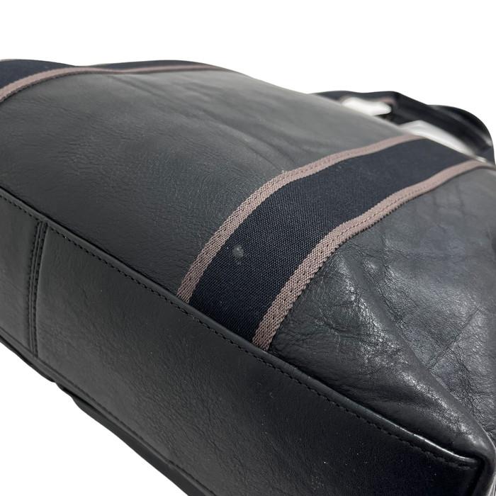 COACH（コーチ） F70558 ヘリテージウェブ トートバッグ レザー 黒