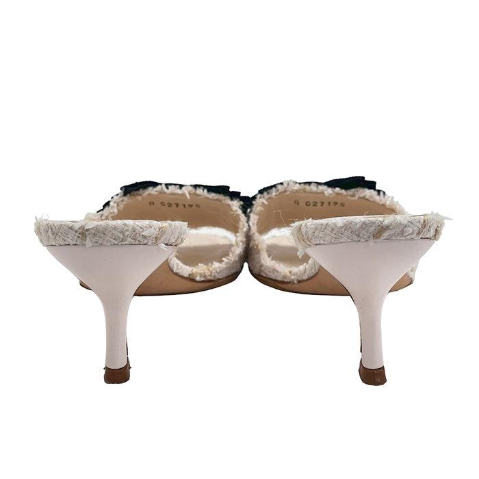 CHANEL CHANEL/シャネル G27195 ココマーク リボン ミュール CHANEL CHANEL/シャネル G27195 ココマーク リボン ミュール