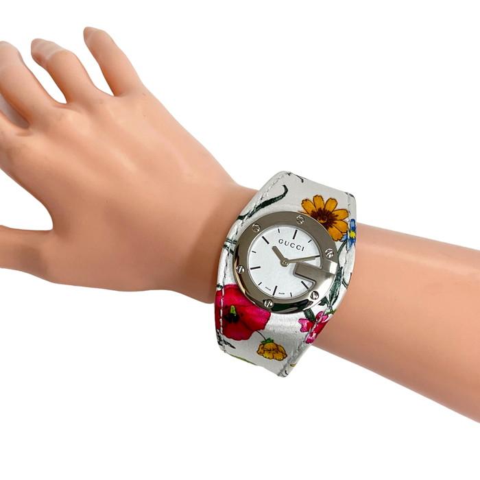 GUCCI（グッチ） バンデュー フローラ フラワー 104/YA104511 腕時計