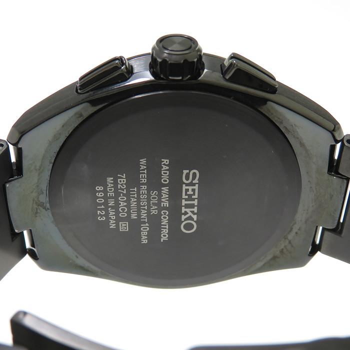 SEIKO SEIKO/セイコー 7B27-0AC0 ブライツ オールブラック SEIKO SEIKO/セイコー 7B27-0AC0 ブライツ オールブラック