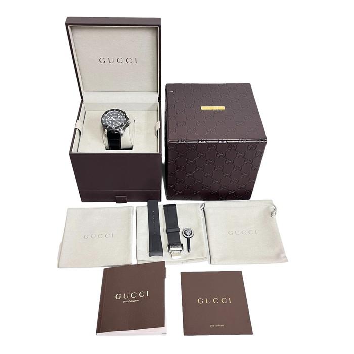 GUCCI（グッチ） 136.2/YA136201 ダイブ パワーリザーブ 腕時計