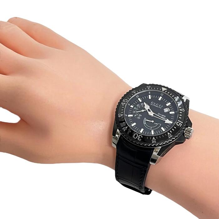 GUCCI（グッチ） 136.2/YA136201 ダイブ パワーリザーブ 腕時計