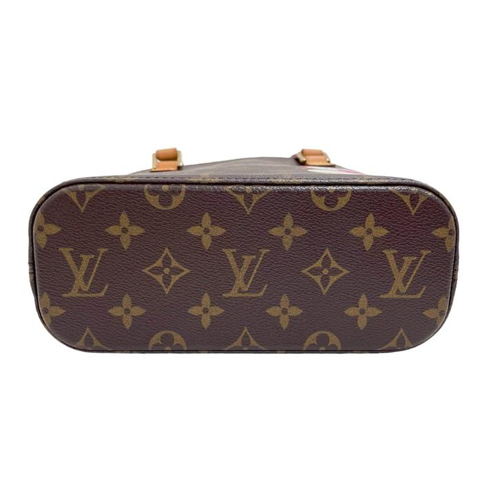 別注 LOUIS VUITTON/ルイ・ヴィトン ヴァヴァンPM モノグラム M51173 村上隆コラボ パンダ ハンドバッグ ブラウン レディース