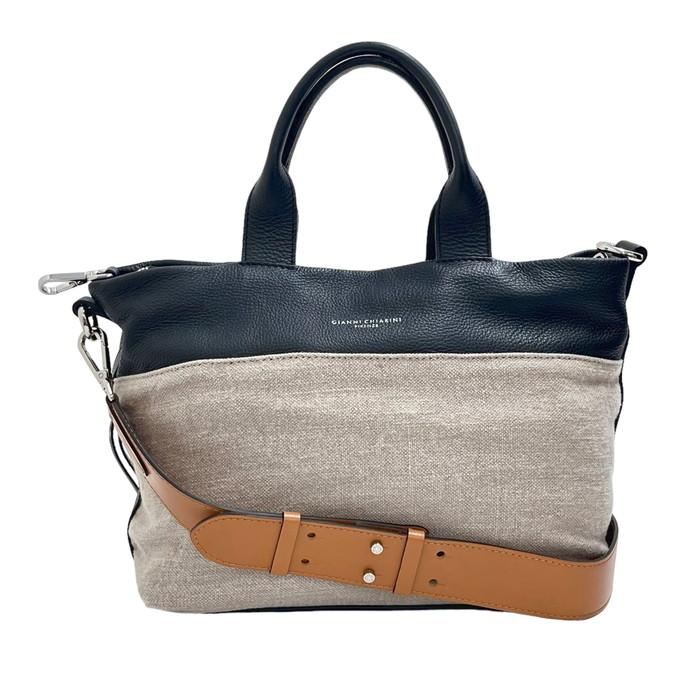 GIANNI CHIARINI/ジャンニキャリーニ デュナS ハンドバッグ レザー 