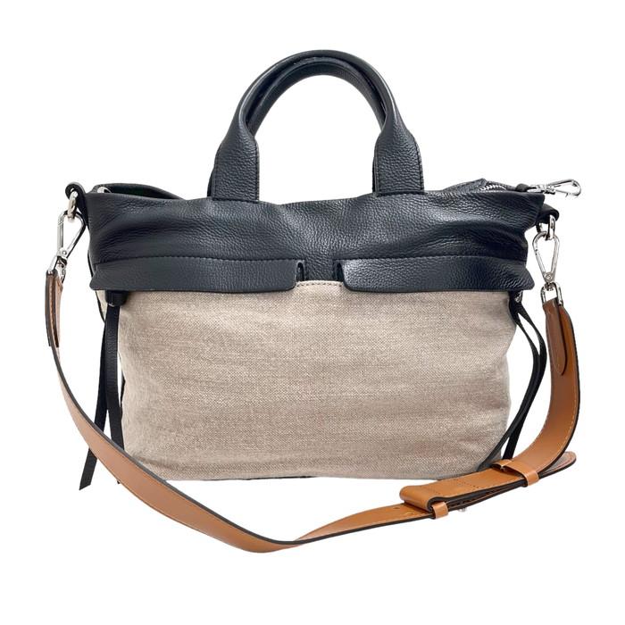 GIANNI CHIARINI/ジャンニキャリーニ デュナS ハンドバッグ レザー 
