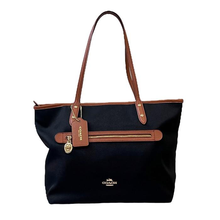 COACH（コーチ） F37237 ソーヤー トートバッグ キャンバス/レザー