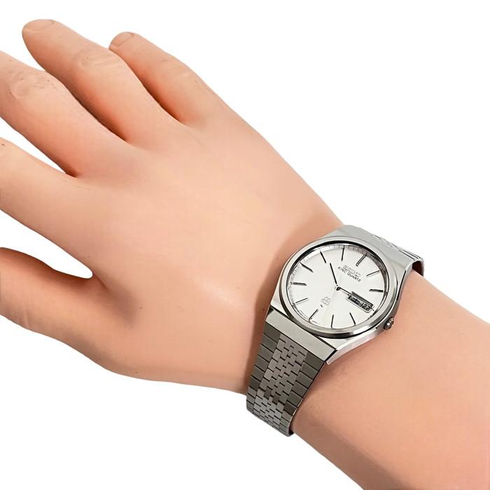 SEIKO（セイコー） キングクオーツ 9723-8040 腕時計 ステンレス 