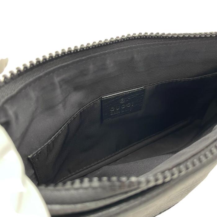 GUCCI（グッチ） 161833 ウエストバッグ/GGスプリーム ブラック ユニ
