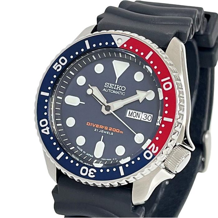 SEIKO（セイコー） SKX009J ペプシ ネイビーボーイ 腕時計 ステンレス 