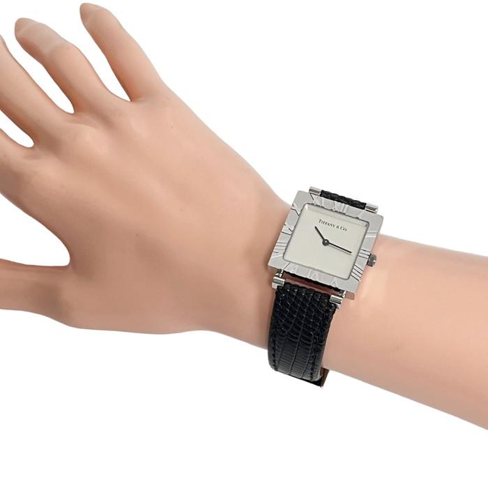 kankan　Tiffany & Co. シルバー レザー 時計 kankan Tiffany & Co. シルバー レザー 時計 Tiffany & Co グランド