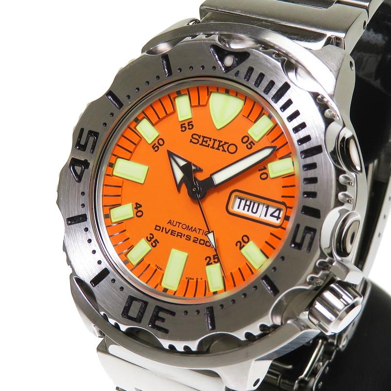 【美品】セイコー オレンジモンスター 自動巻き【7S26-0350】【稼働品】 SEIKO（セイコー） 7S26-0350 オレンジモンスター 腕時計 ステンレス