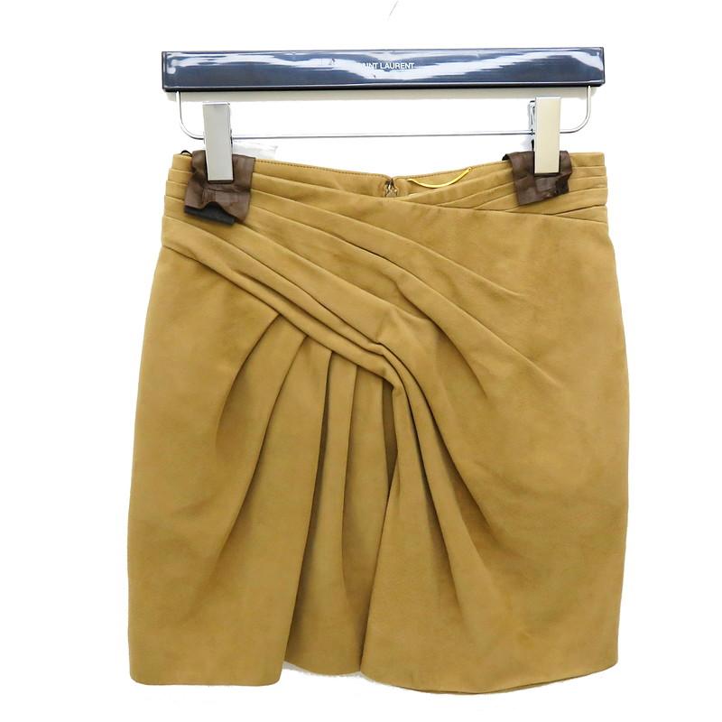 最終特価品SAINT LAURENT/サンローラン ハンガー付 160/64Y スカート  