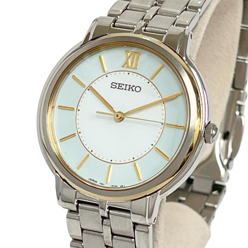 SEIKO（セイコー） 7N01-0BC0 腕時計 ステンレススチール クオーツ 白 