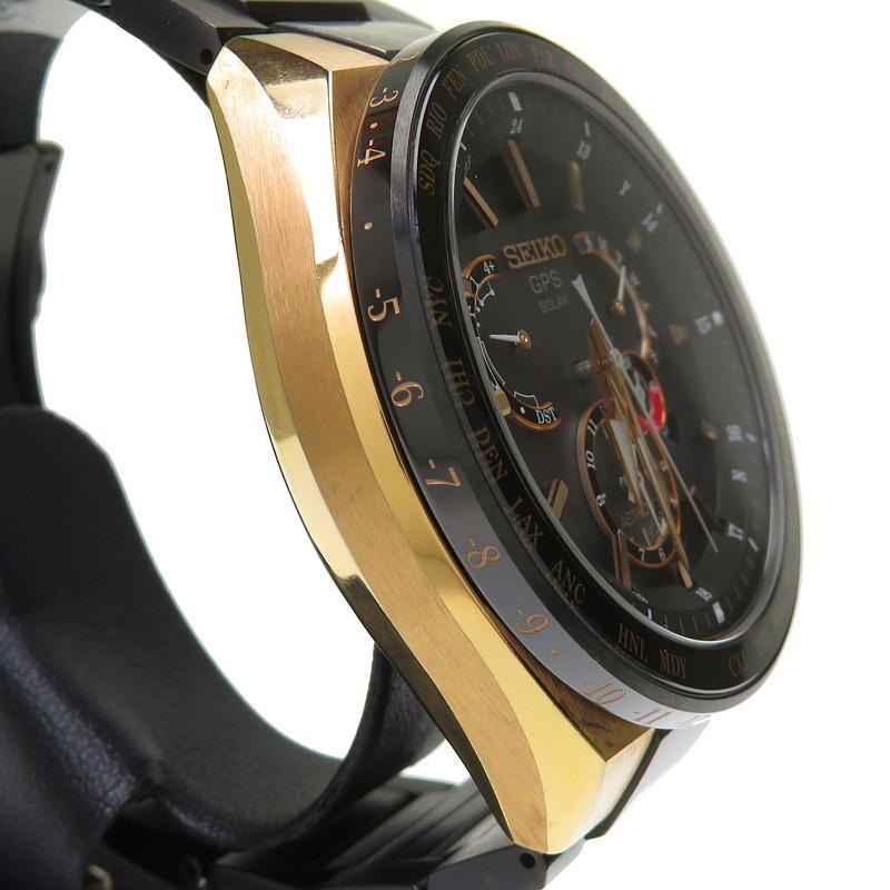 【SEIKO/セイコー】 8X53-0AV0 エグゼクティブライン 腕時計 GP/ステンレススチール ソーラー電波 黒 メンズ【中古】【真子質店】【GD】【MoMox】 SEIKO（セイコー） 最終特価品SEIKO/セイコー 8X53-0AV0