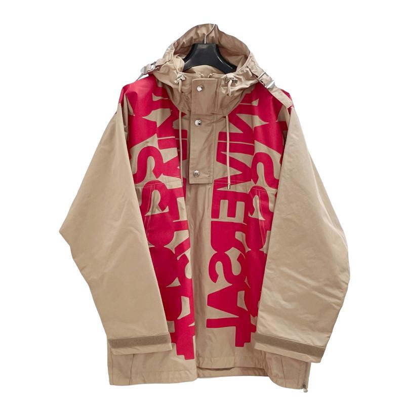 【BURBERRY/バーバリー】 8051865 ユニバーサル ハーフジップ    ブルゾン コットン/ナイロン ベージュ/レッド メンズ【中古】【真子質店】【GD】【DSMo】 BURBERRY（バーバリー） 最終特価品BURBERRY/バーバリー 8051865