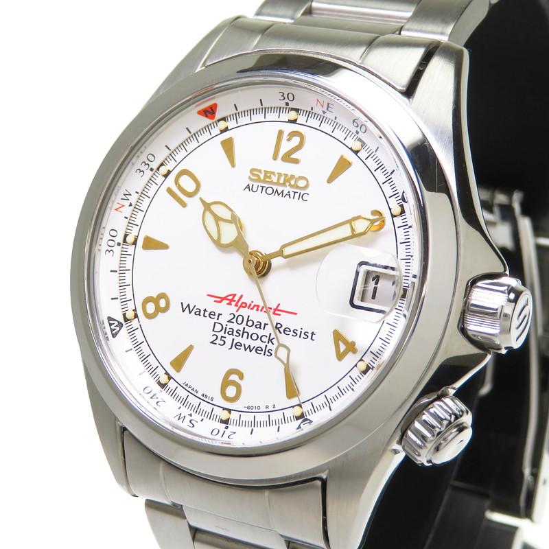 SEIKO（セイコー） 4S15-6000 アルピニスト 腕時計 ステンレススチール