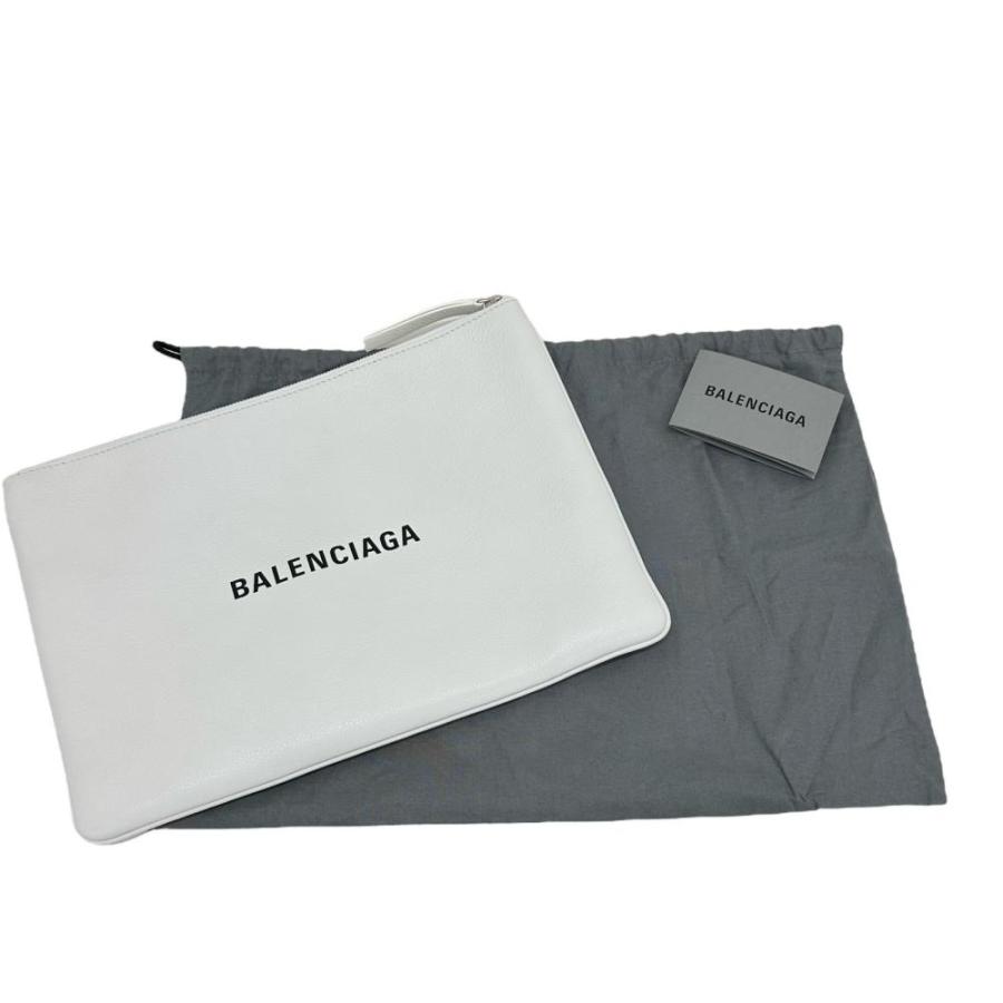 バッグ バレンシアガ 485110 エブリディロゴレザークラッチバッグ
