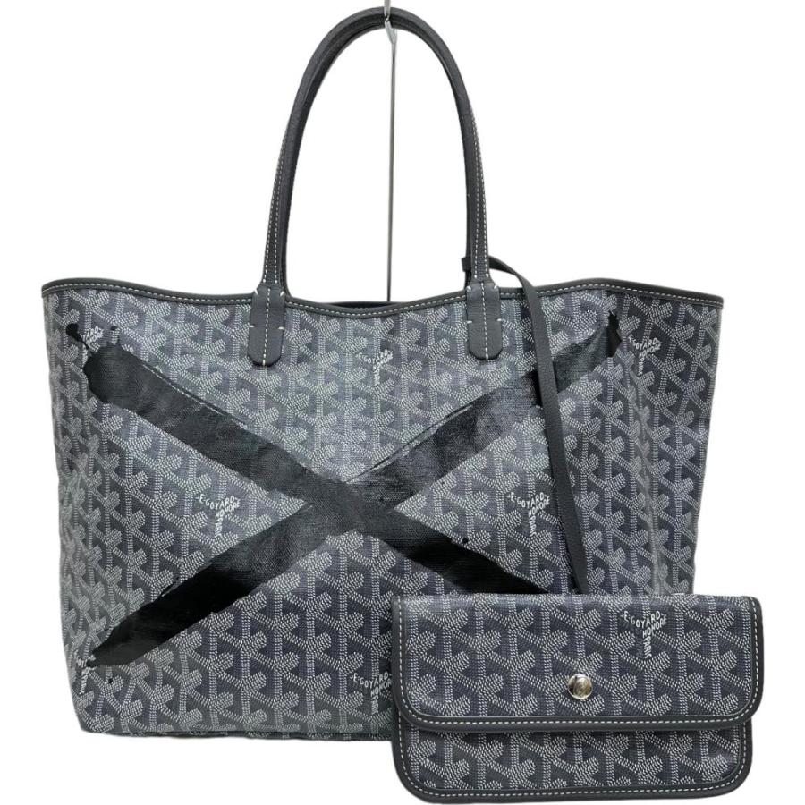 GOYARD（ゴヤール） サンルイPM マーカージュ ×柄 トートバッグ ポーチ 