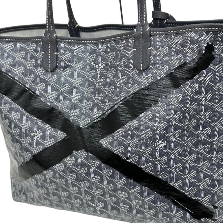 GOYARD（ゴヤール） サンルイPM マーカージュ ×柄 トートバッグ ポーチ 