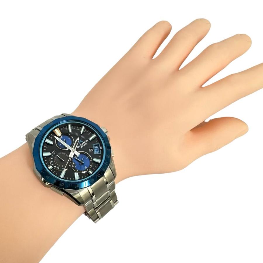 CASIO（カシオ） オシアナス OCW-G2000 腕時計 チタン ソーラー電波 黒