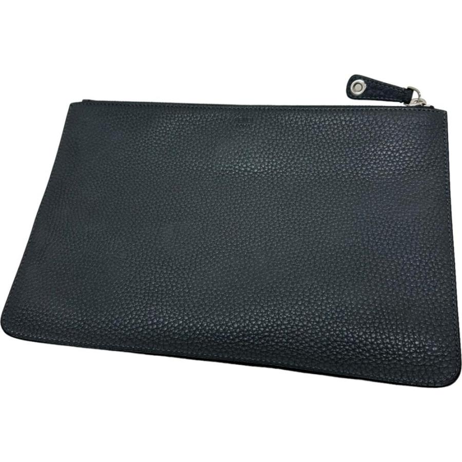 FENDI FENDI/フェンディ 7N0078 クラッチバッグ レザー グレー