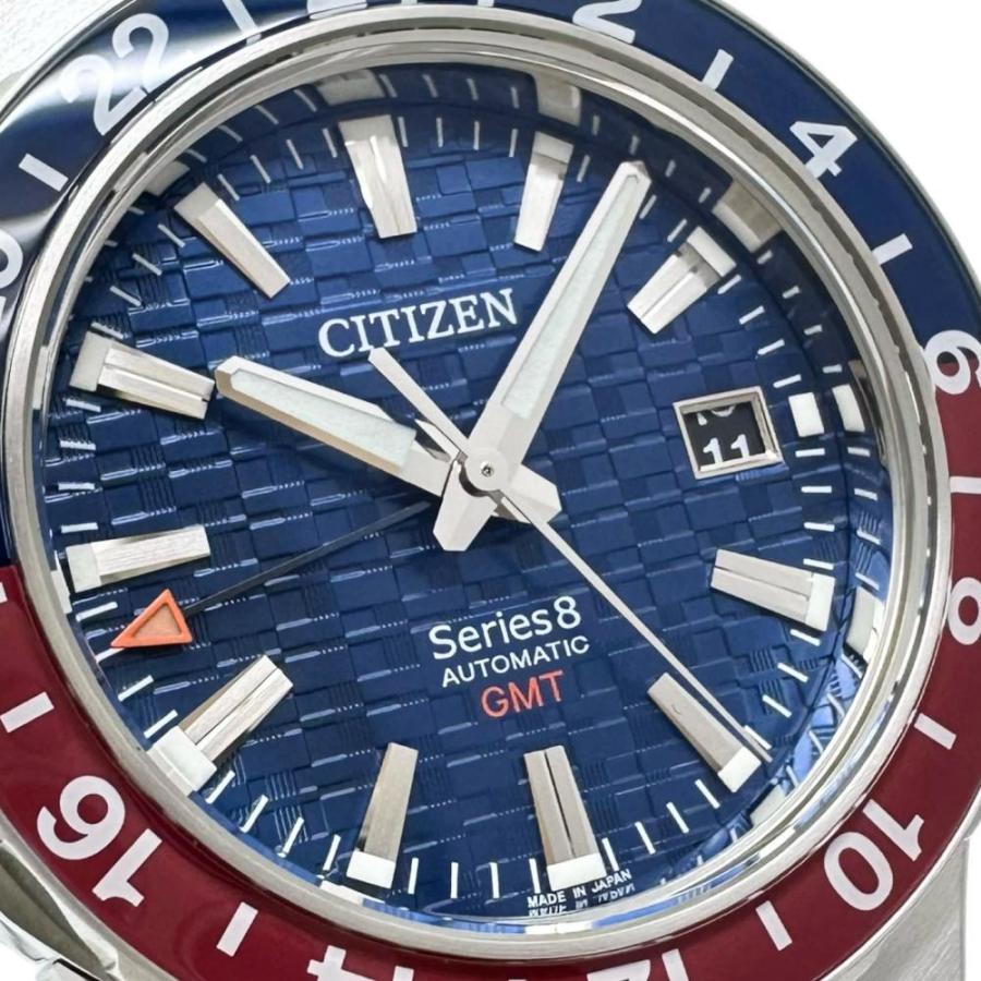 CITIZEN（シチズン） シリーズ8 NB6030-59L メカニカルGMT ペプシ 