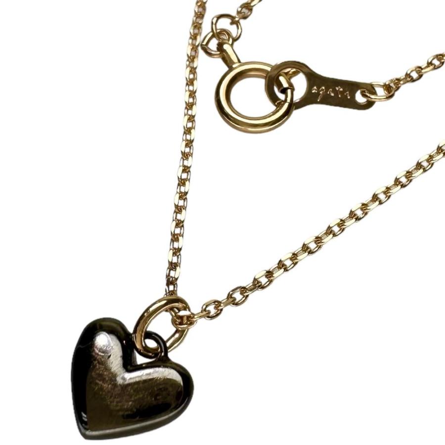 agete アガット K10 ネックレス ハート