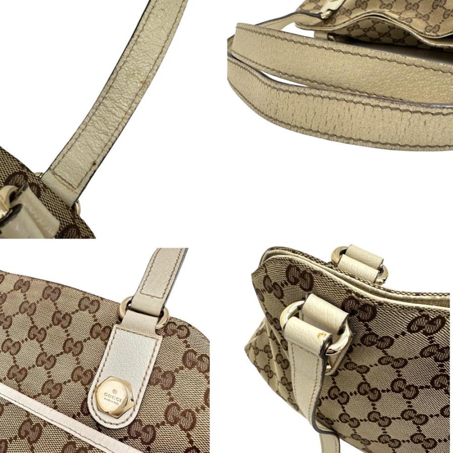 GUCCI GUCCI/グッチ 163288 トートバッグ GGキャンバス/レザー GUCCI GUCCI/グッチ 163288 トートバッグ GGキャンバス/レザー