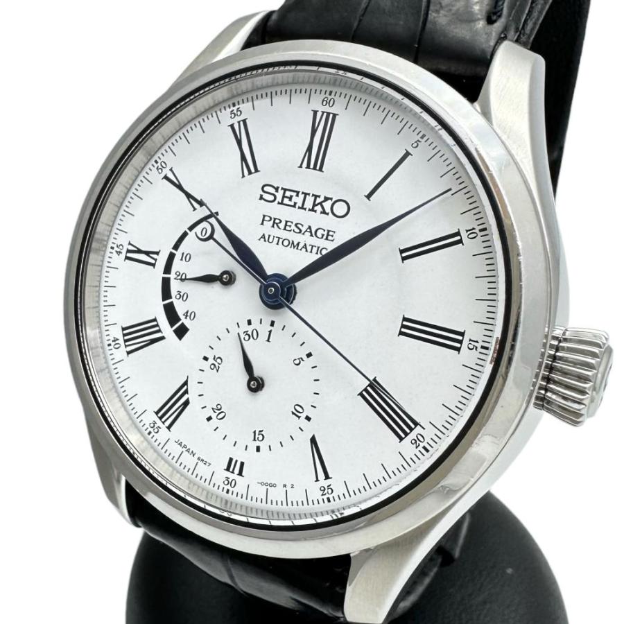 セイコー SEIKO プレザージュ SARW035 自動巻き腕時計 琺瑯文字盤 セイコー SEIKO プレザージュ SARW035 自動巻き腕時計 琺瑯文字盤