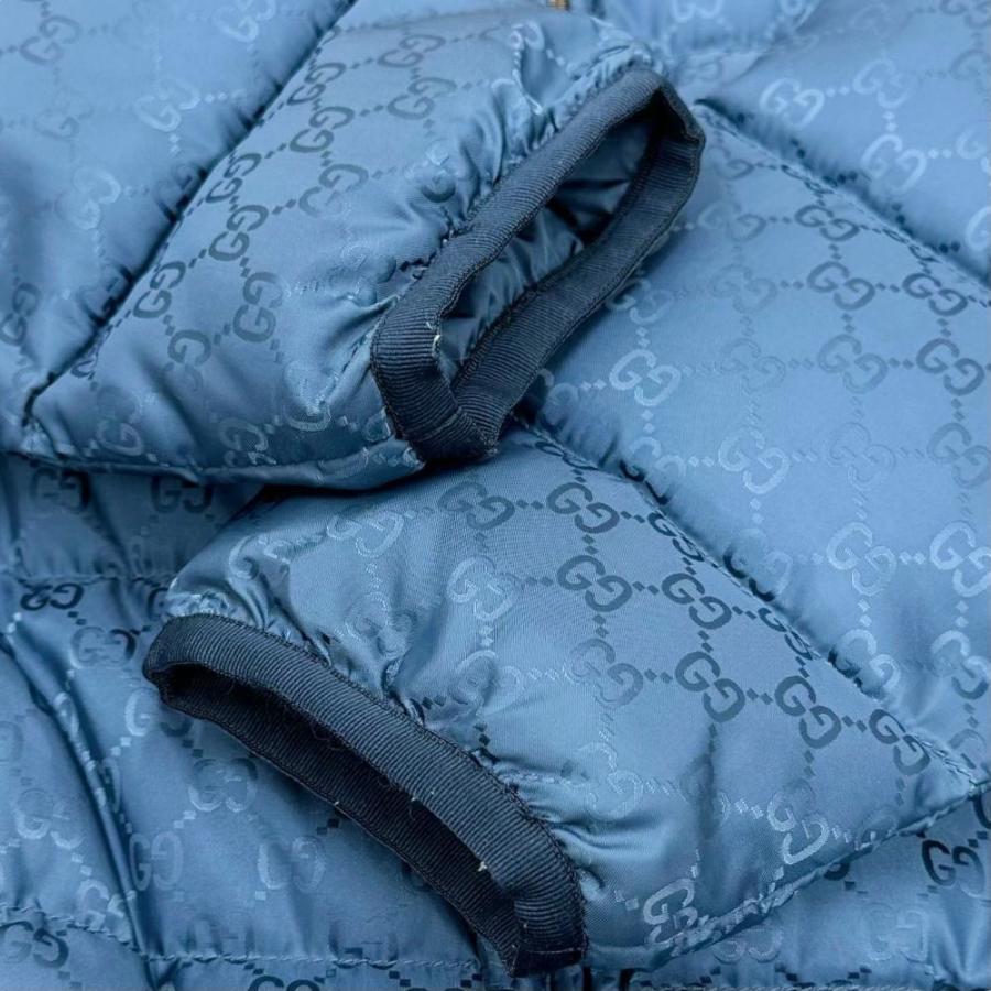 GUCCI（グッチ） 406331 収納フード付 ダウンジャケット ナイロン 