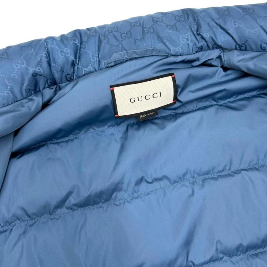 GUCCI（グッチ） 406331 収納フード付 ダウンジャケット ナイロン