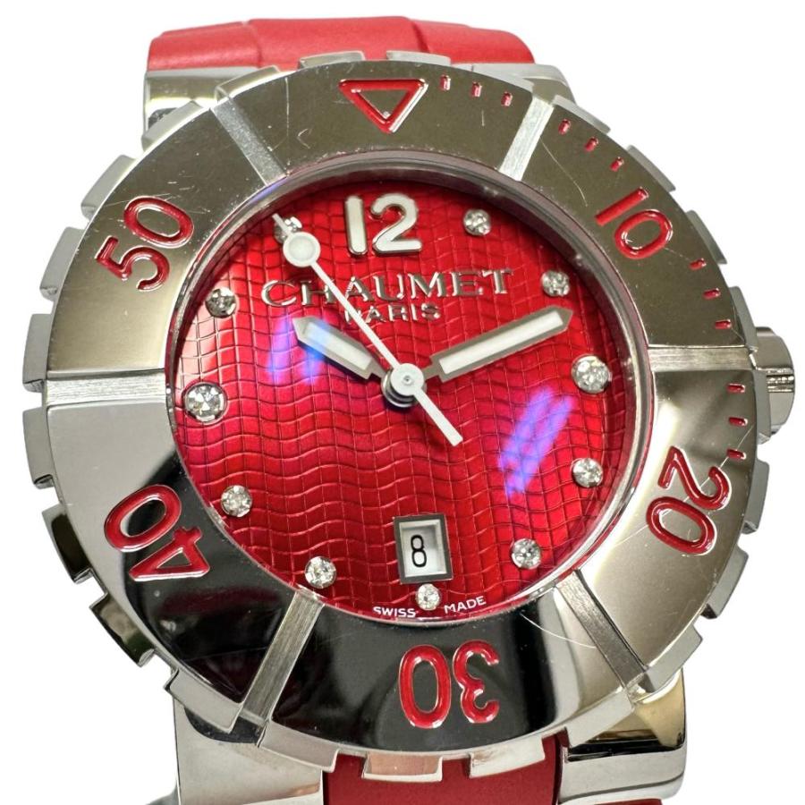302 CHAUMET ショーメ　クラスワン　ラウンド　ラバー　腕時計　高級 302 CHAUMET ショーメ クラスワン ラウンド ラバー 腕時計 高級