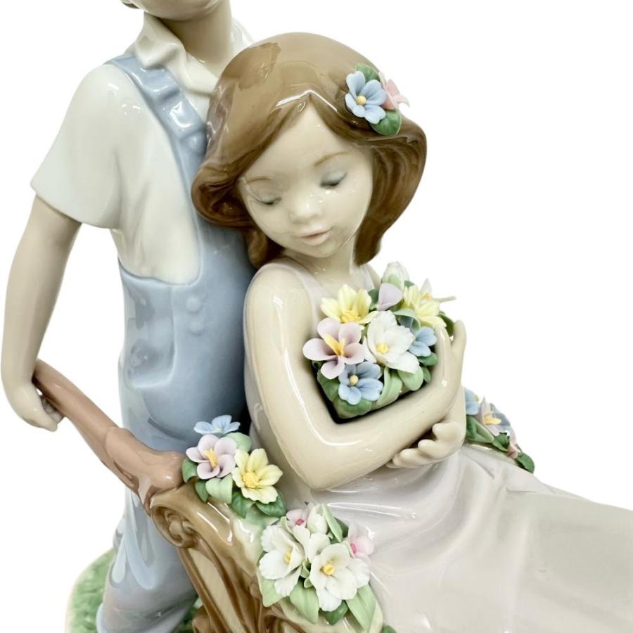 Lladro/リヤドロ 『君が好き』 6850 西洋磁器 置物 フィギュリン