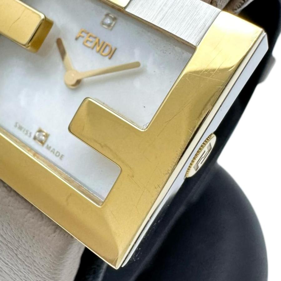 FENDI（フェンディ） FENDIマニア 2Pダイヤ 001-100-214 腕時計