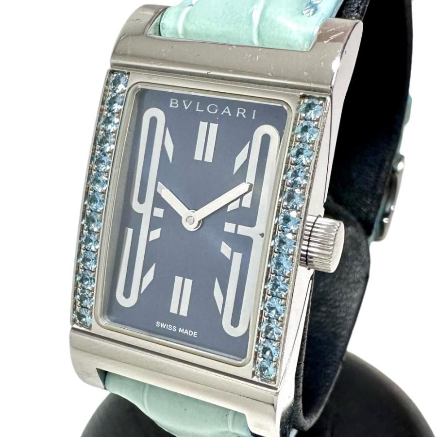 【新品電池】BVLGARI ブルガリ 腕時計 レッタンゴロ RT39S シルバー ✨新品電池✨BVLGARI ブルガリ レッタンゴロ RT39S 腕時計 - メルカリ