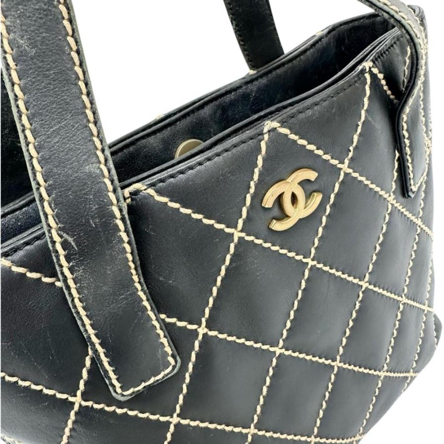 CHANEL（シャネル） ワイルドステッチ トートバッグ Sシール付