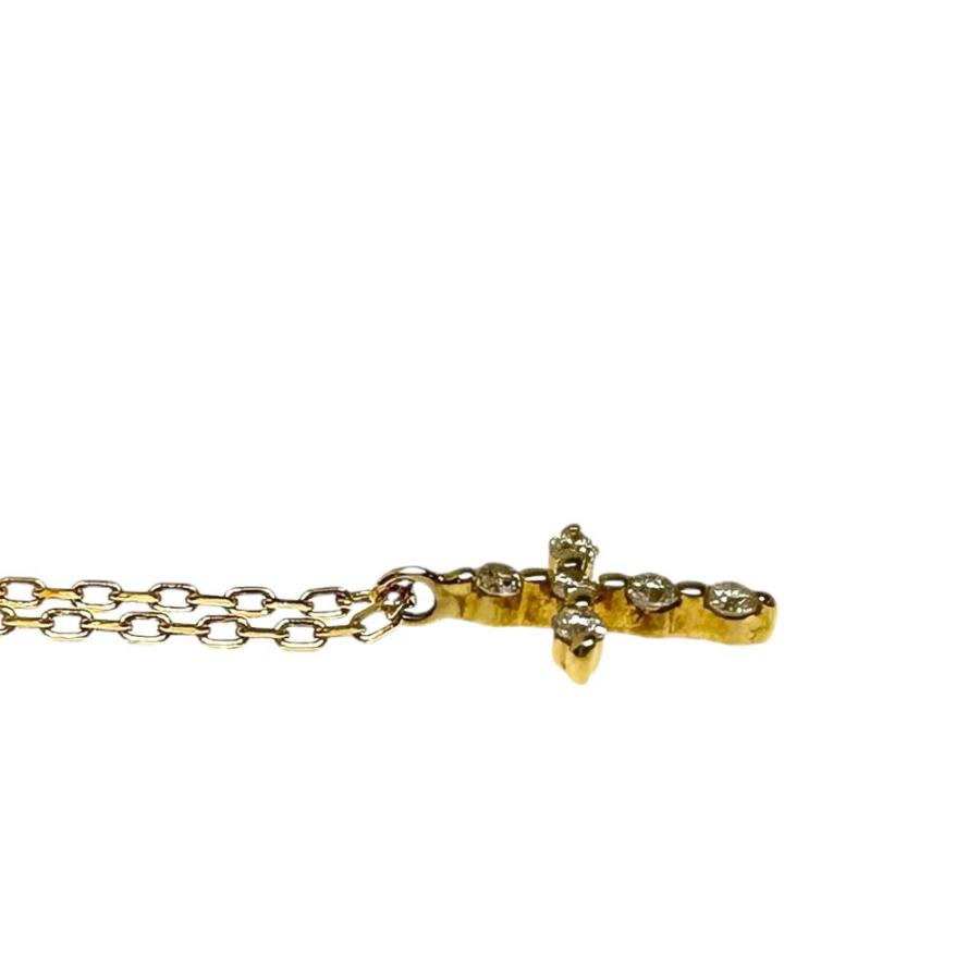 agete（アガット） ダイヤモンド 計0.03ct ネックレス K18ゴールド 0.9