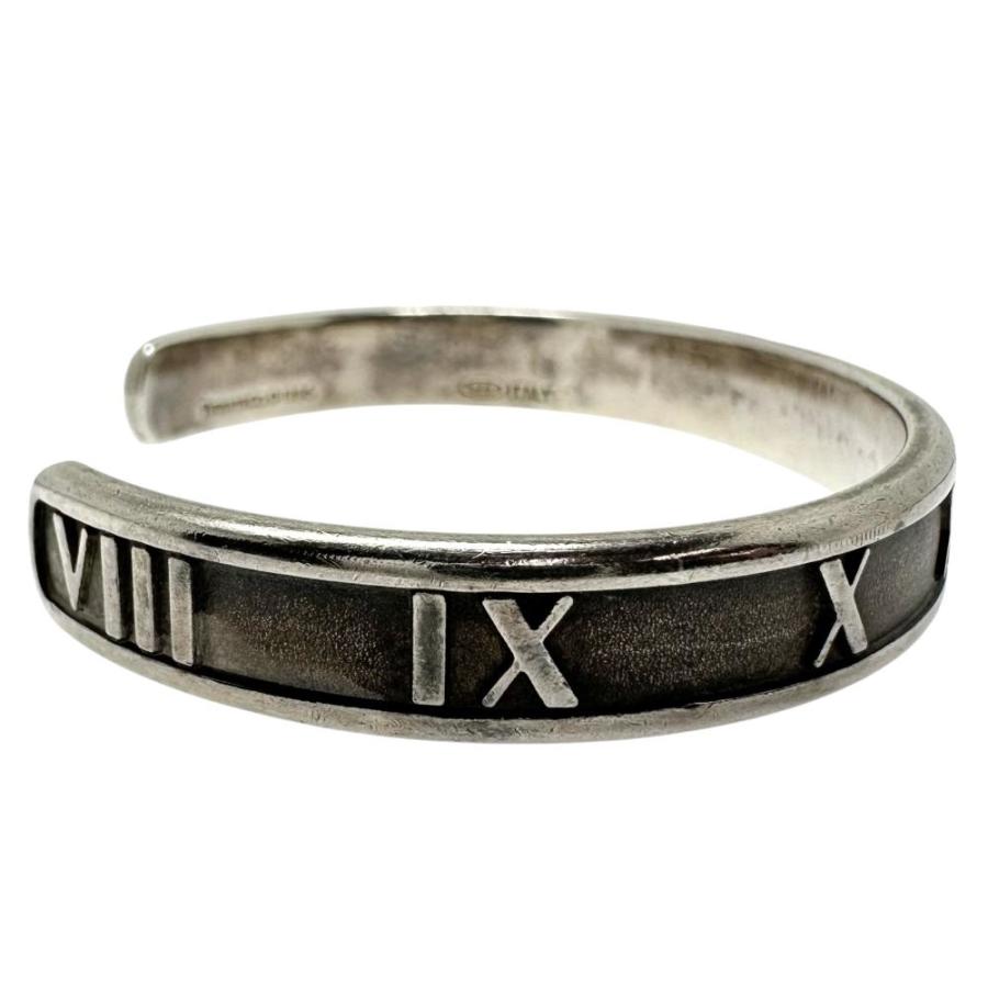 【美品】Tiffany & Co. アトラス　シルバーバングル TIFFANY&Co. TIFFANY ティファニー ヴィンテージバングル