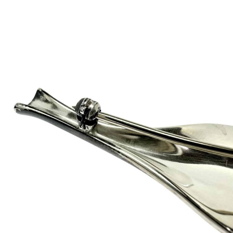 名作 廃盤 ジョージジェンセン ブローチ #391 TORUN リーフ 羽根 Georg Jensen/ジョージジェンセン トールン プリュム リーフ 391